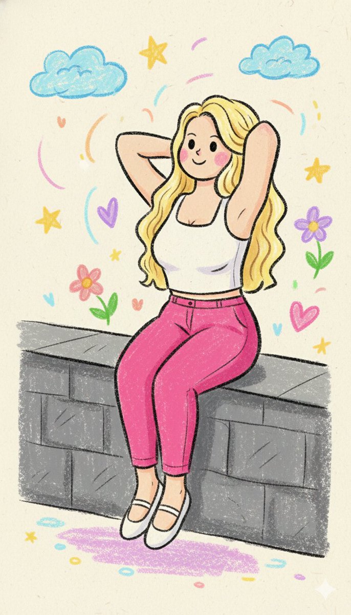 Gemini Nano Banana Pro - 儿童涂鸦风格插画