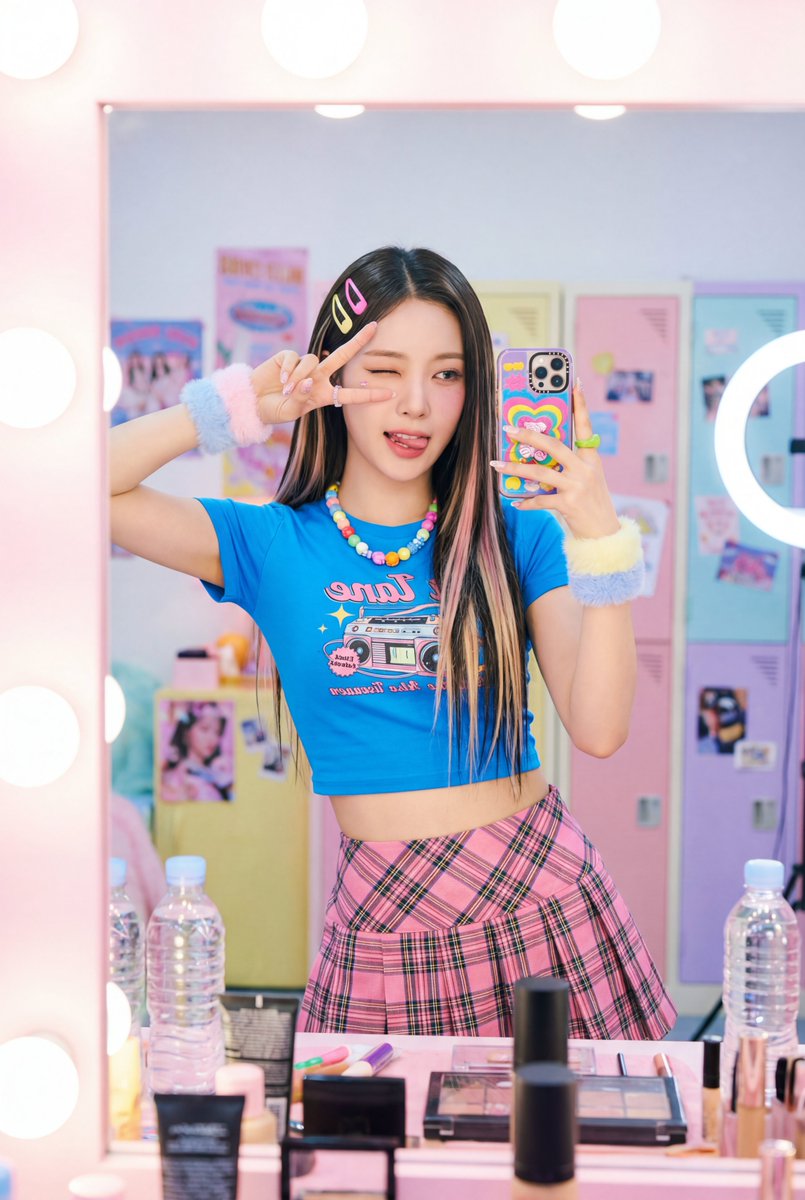 K-Pop偶像风格自拍