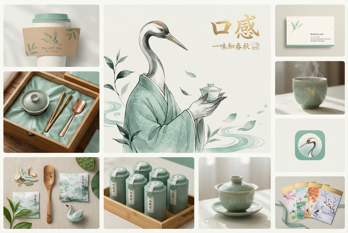 茶饮品牌视觉VI设计灵感