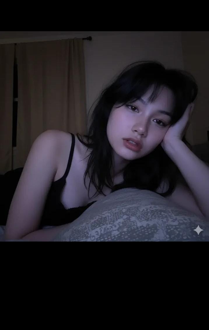 Gemini nano banana pro 夜间自拍