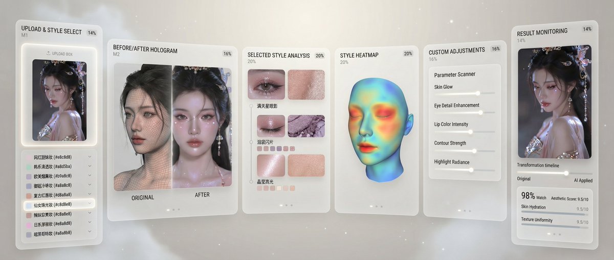 AI 妆容复刻教学指南