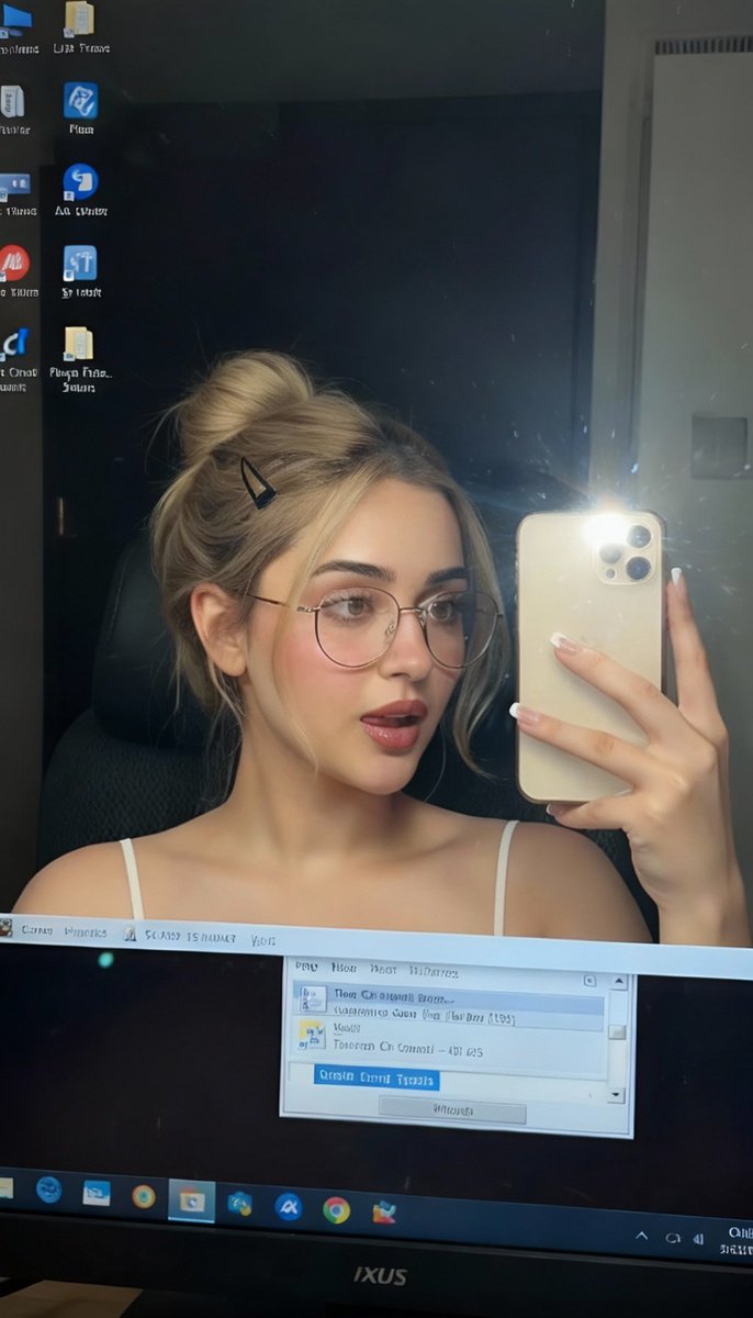 轻松优雅的自拍