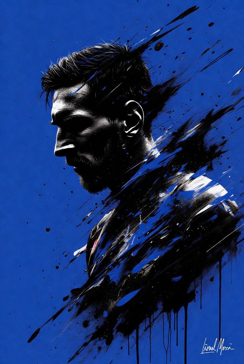 Gemini Nano Banana Pro - 梅西肖像