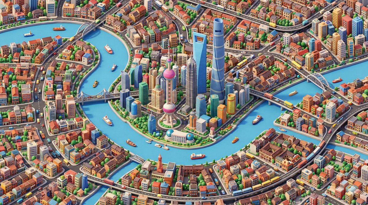 治愈系黏土微缩城市