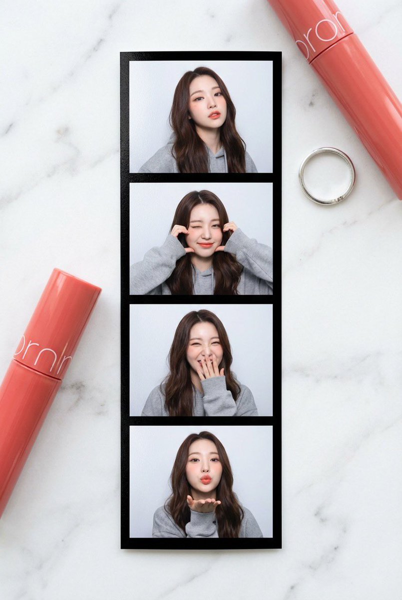 K-pop偶像垂直照片机条