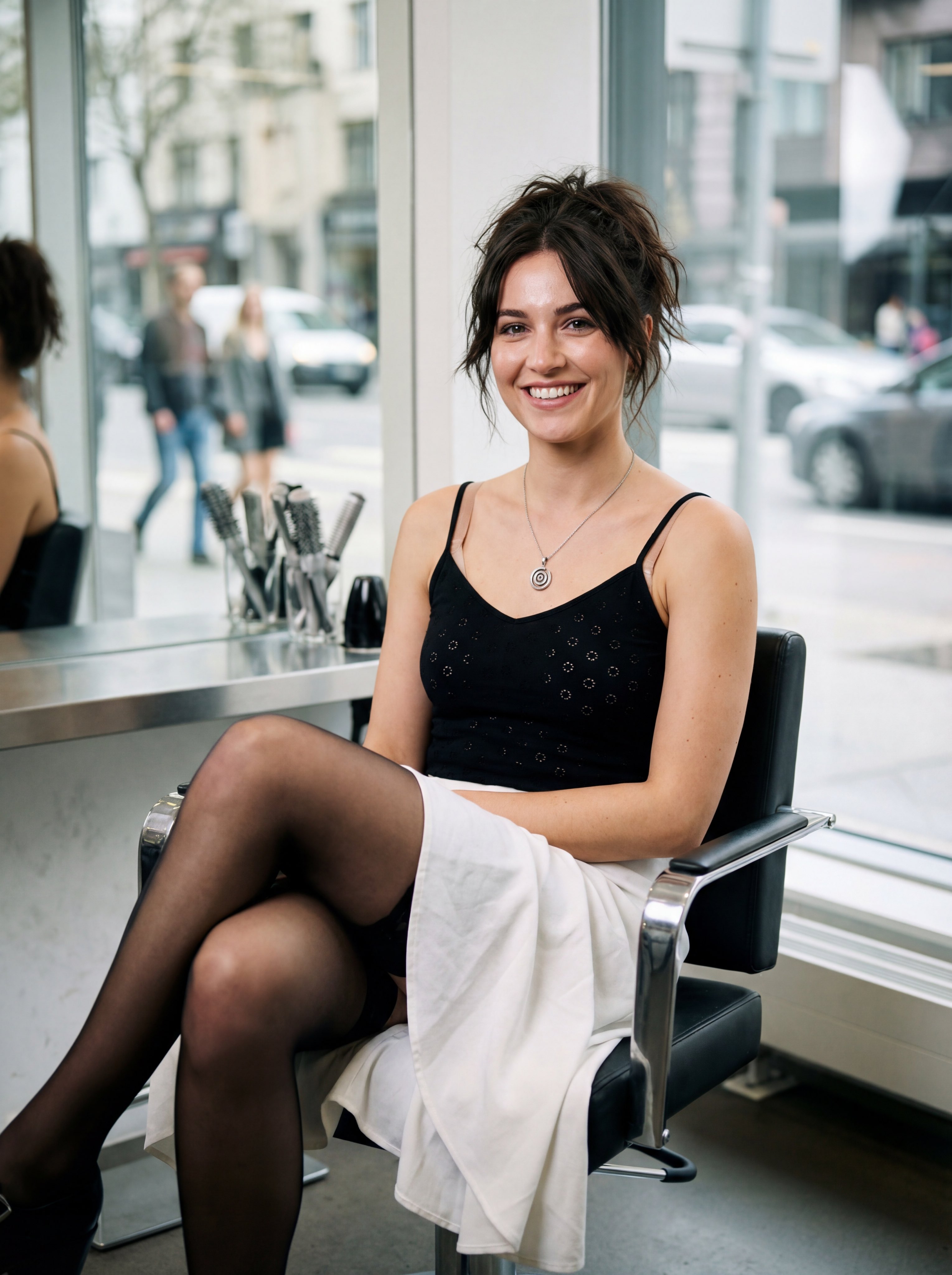 Nano Banana Pro - 摩登都市时尚美发沙龙