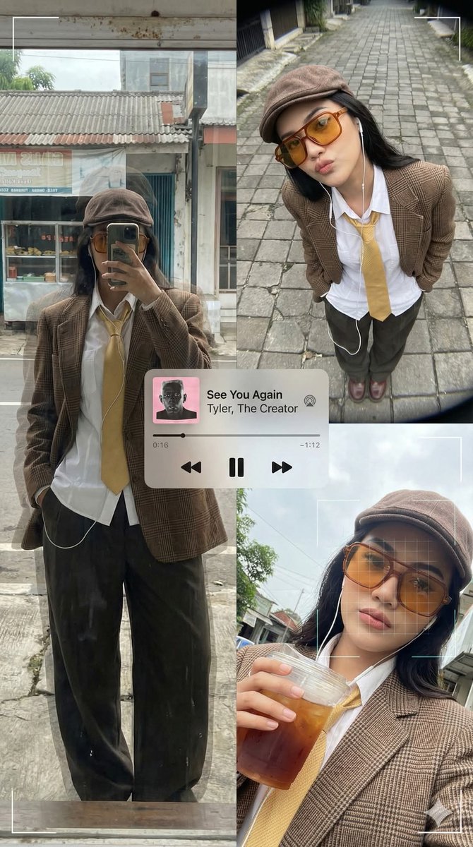 Urban Streetwear Editorial Collage &ndash; Indonesian City Mood