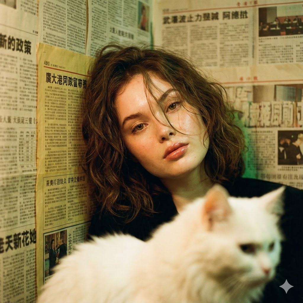 20世纪90年代复古港式肖像