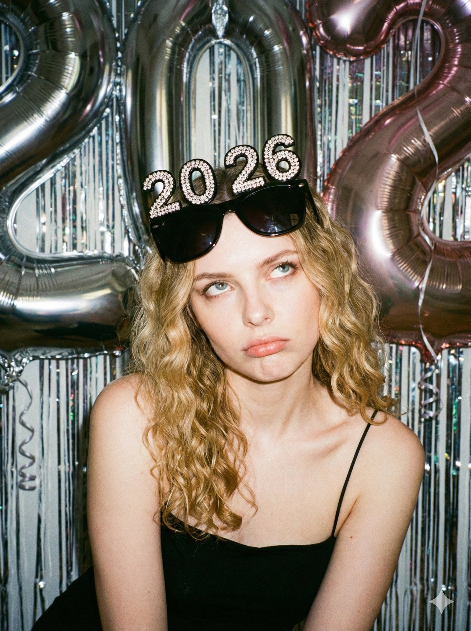 2026新年派对照片的即兴瞬间