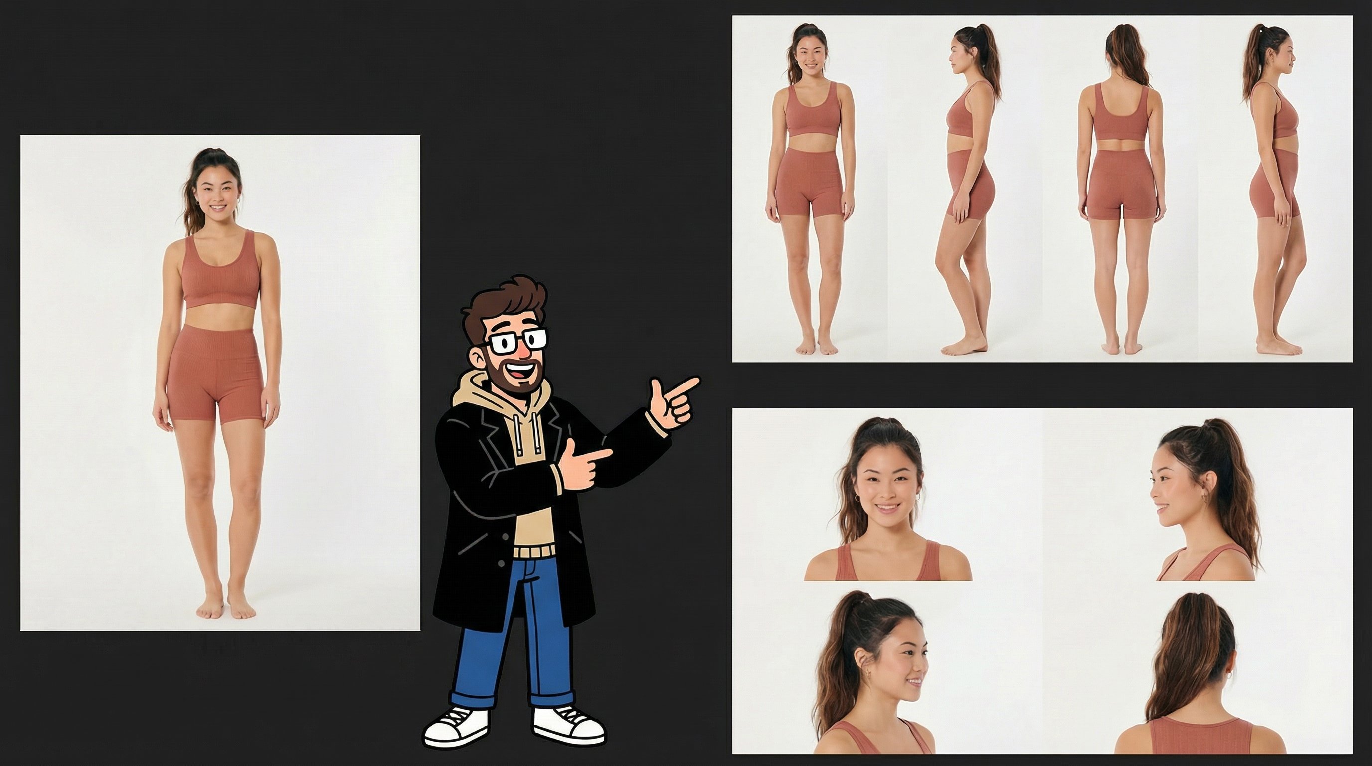 360度全景视图生成与一致性关键