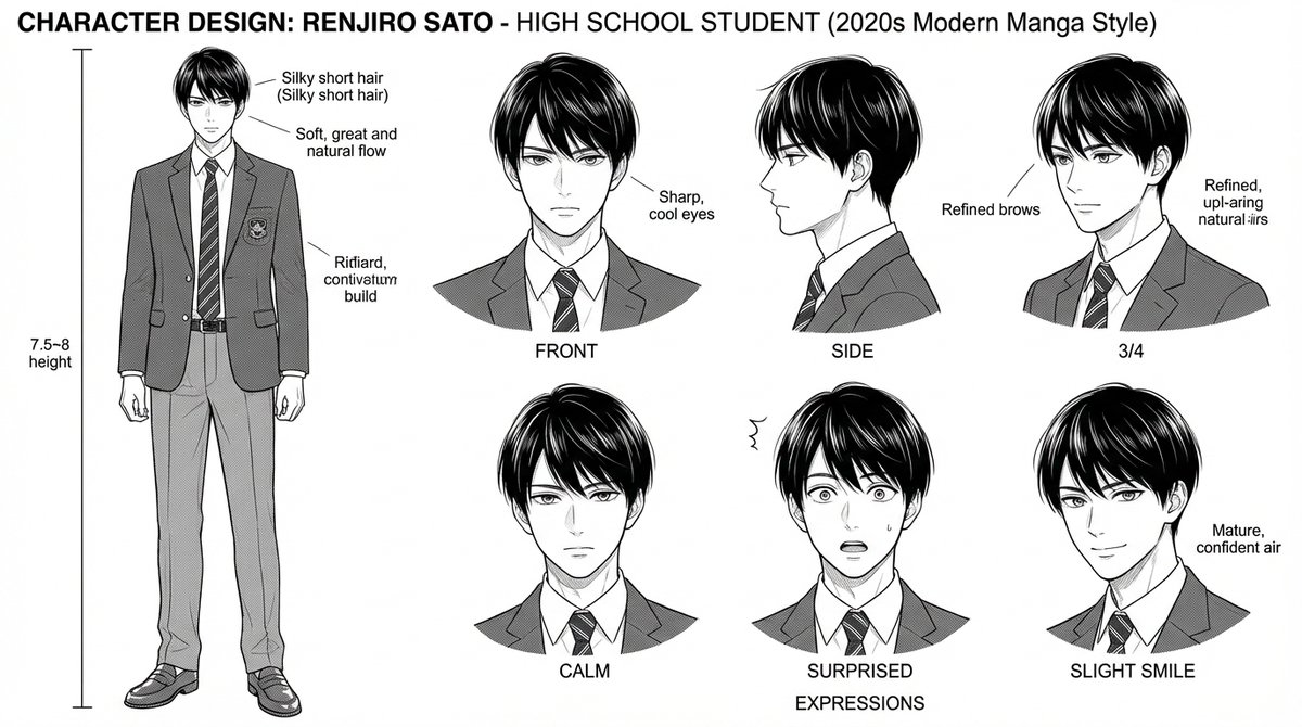 使用nano banana pro制作的AI生成漫画