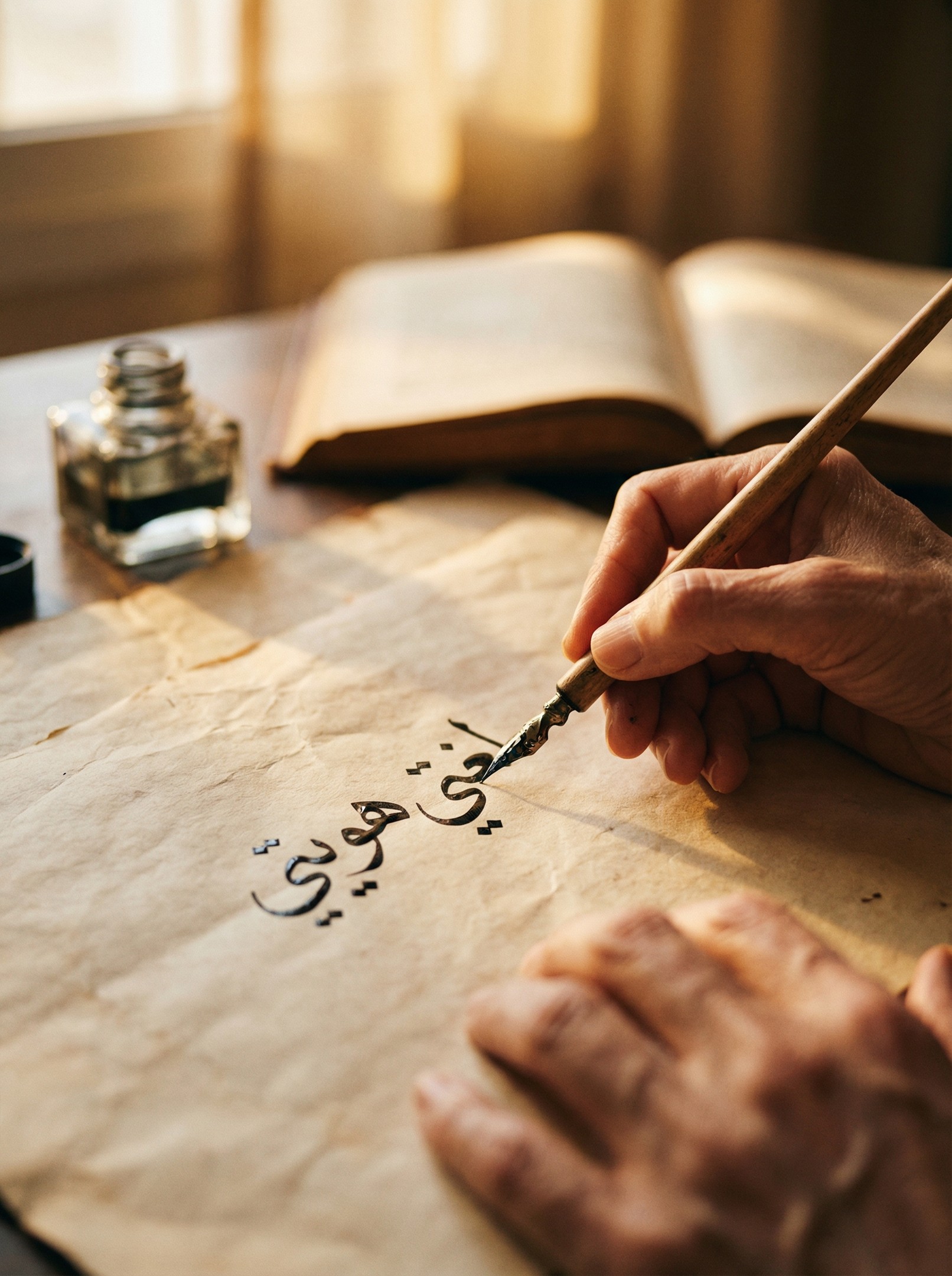 阿拉伯语言日庆祝：书写&lsquo;我的语言是我的身份&rsquo;