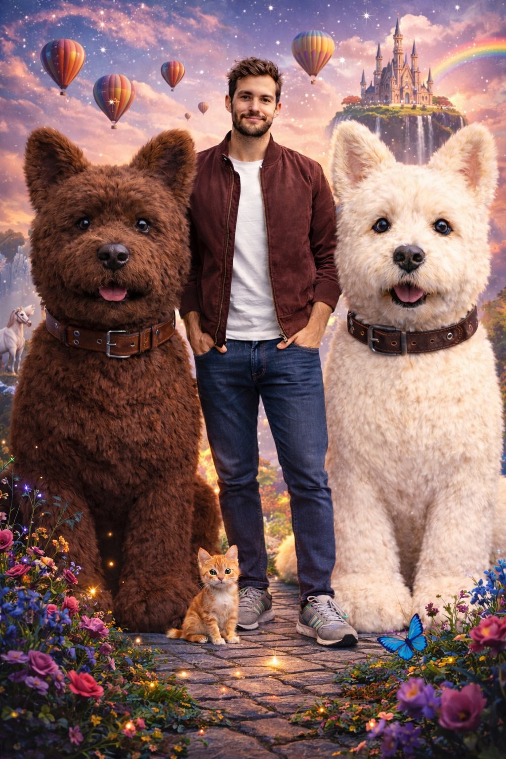 与巨毛伙伴的美好生活