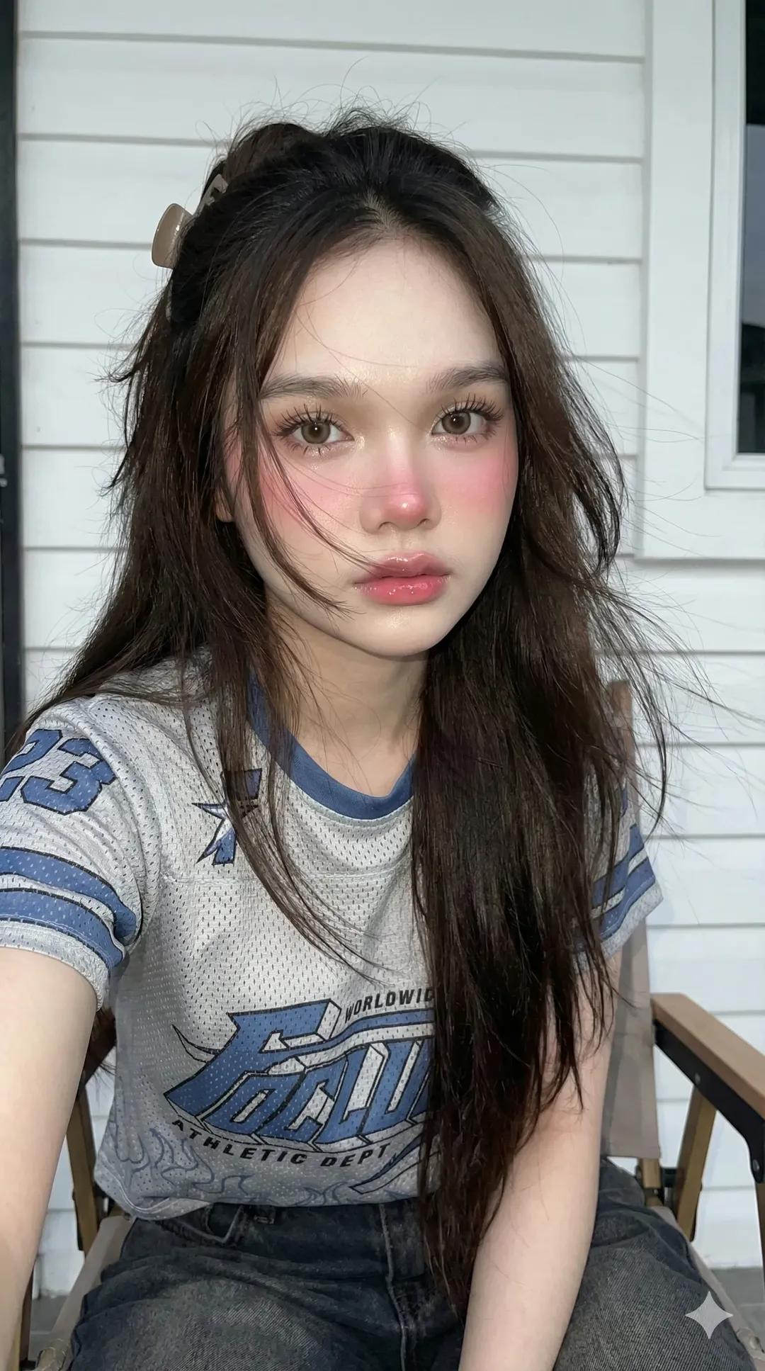 年轻女子穿着衣服的特写照片