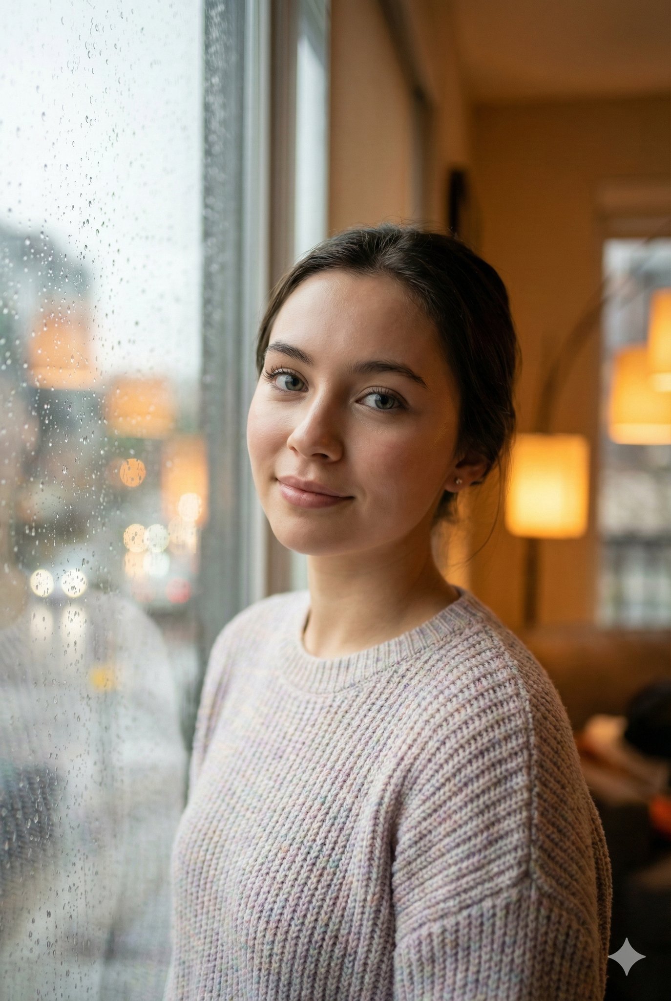 Cozy Realism of a Young Woman