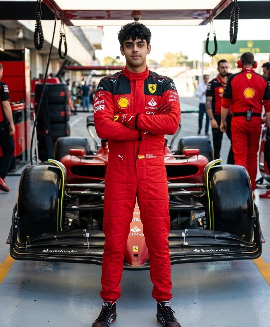 使用Nano Banana Pro创建F1赛车肖像