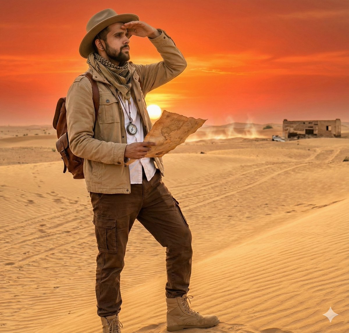 沙漠探险者场景