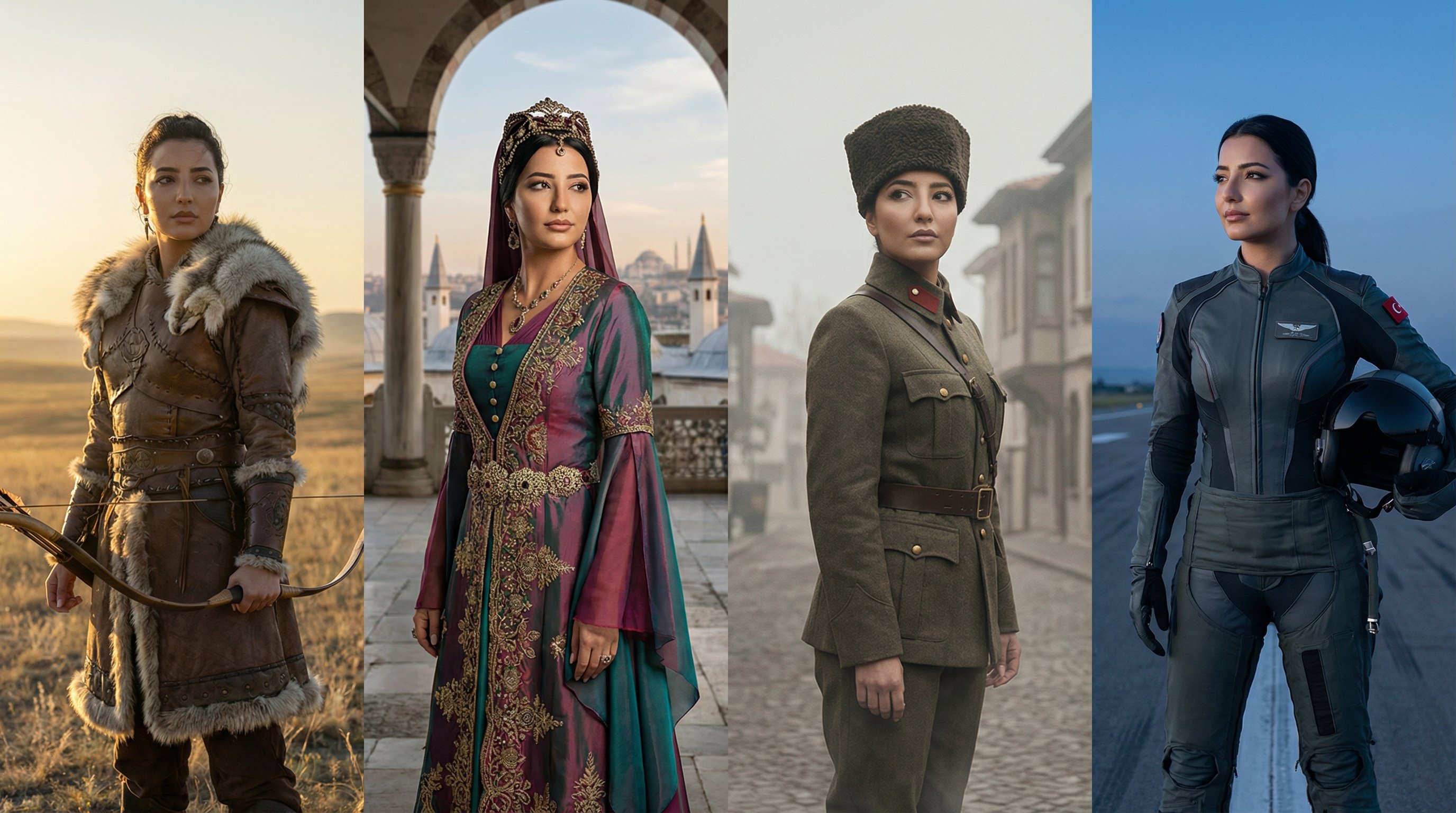 土耳其历史时期的动态网格图像