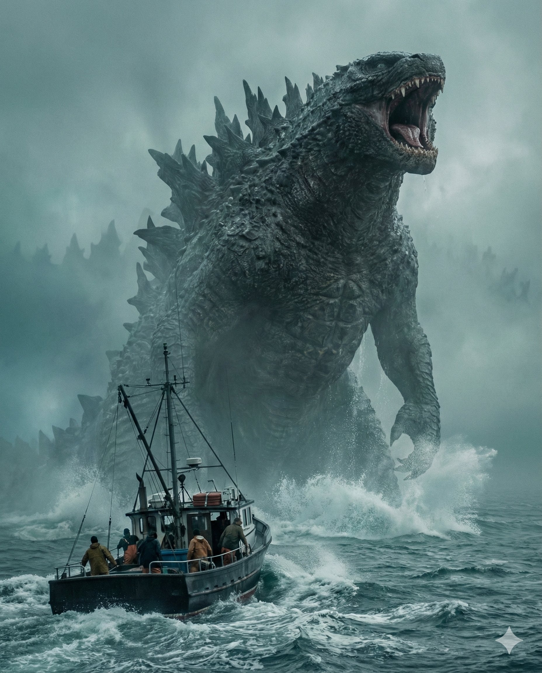 与哥斯拉的遭遇