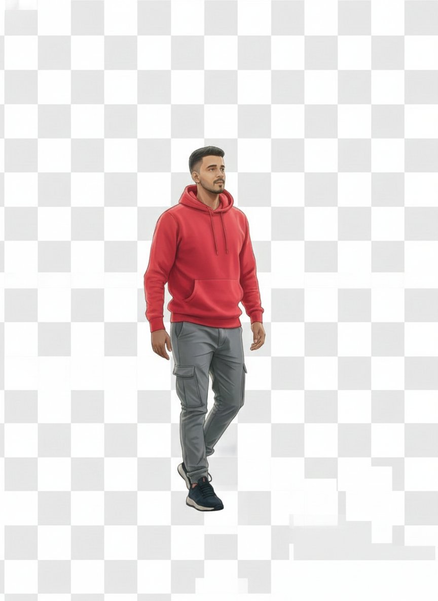 Gemini Nano Banana Pro 2D矢量风格角色插图