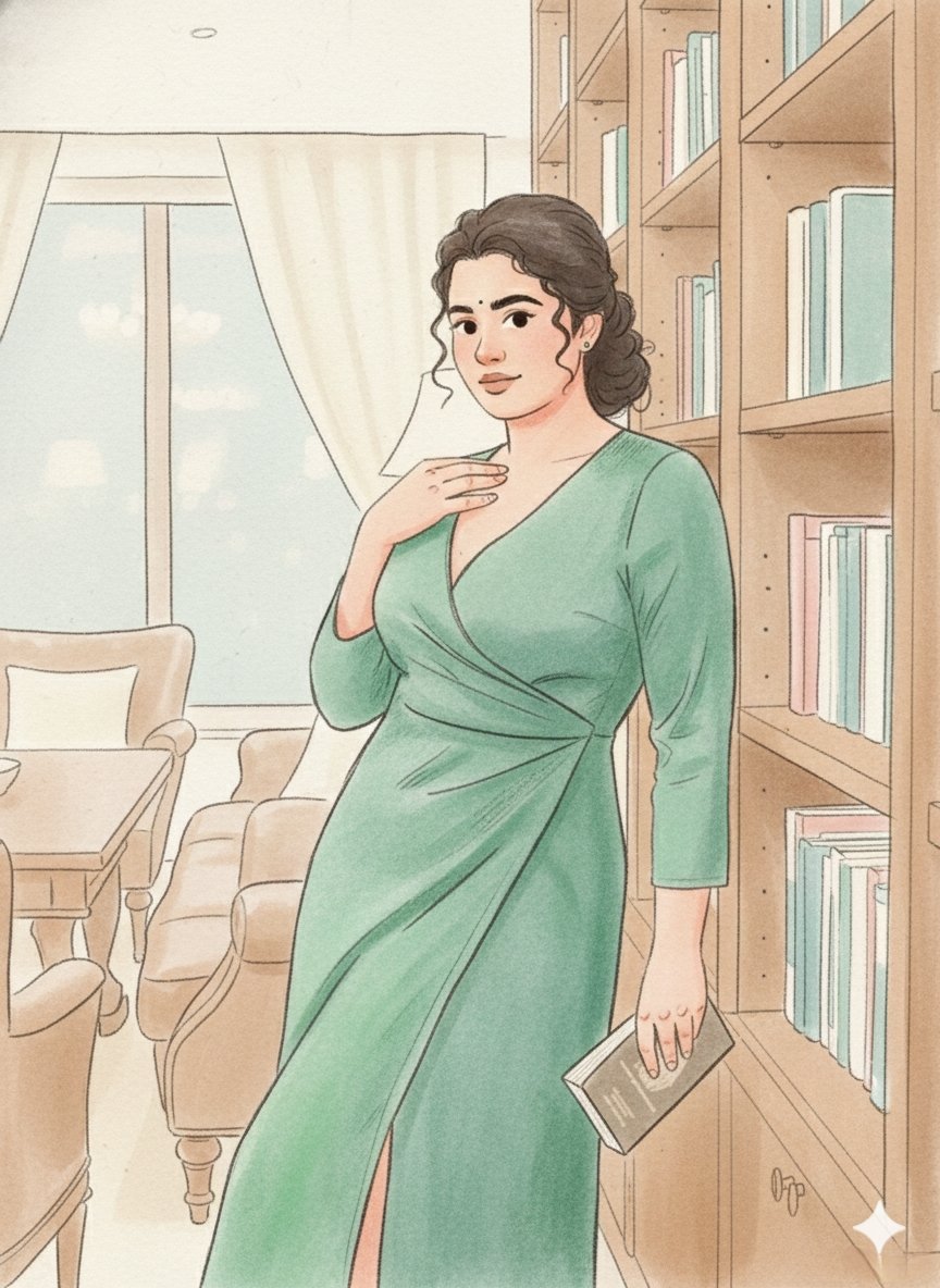 Gemini Nano Banana Pro - 童话风格铅笔水彩插图