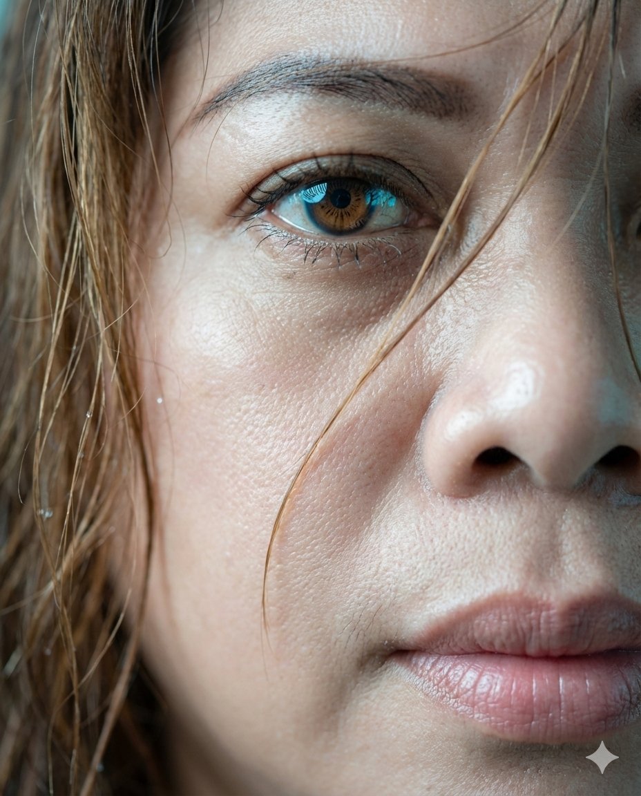 Google Gemini Nano Banana Pro - 极致微距人像摄影