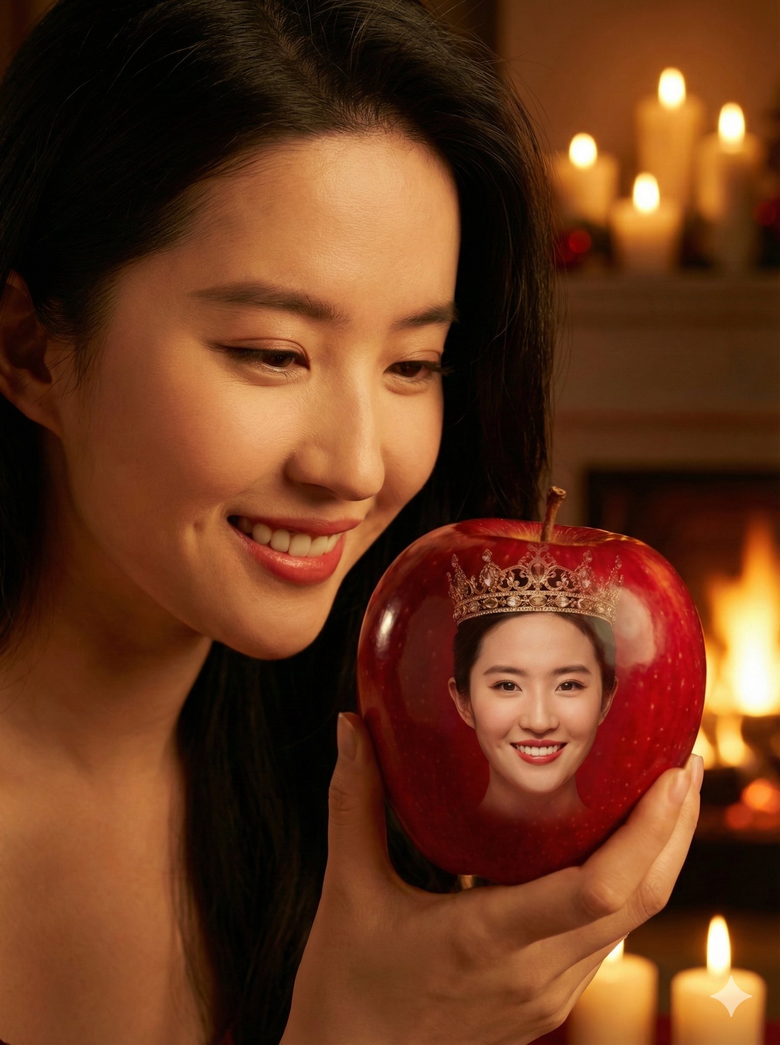 女神苹果平安夜快乐