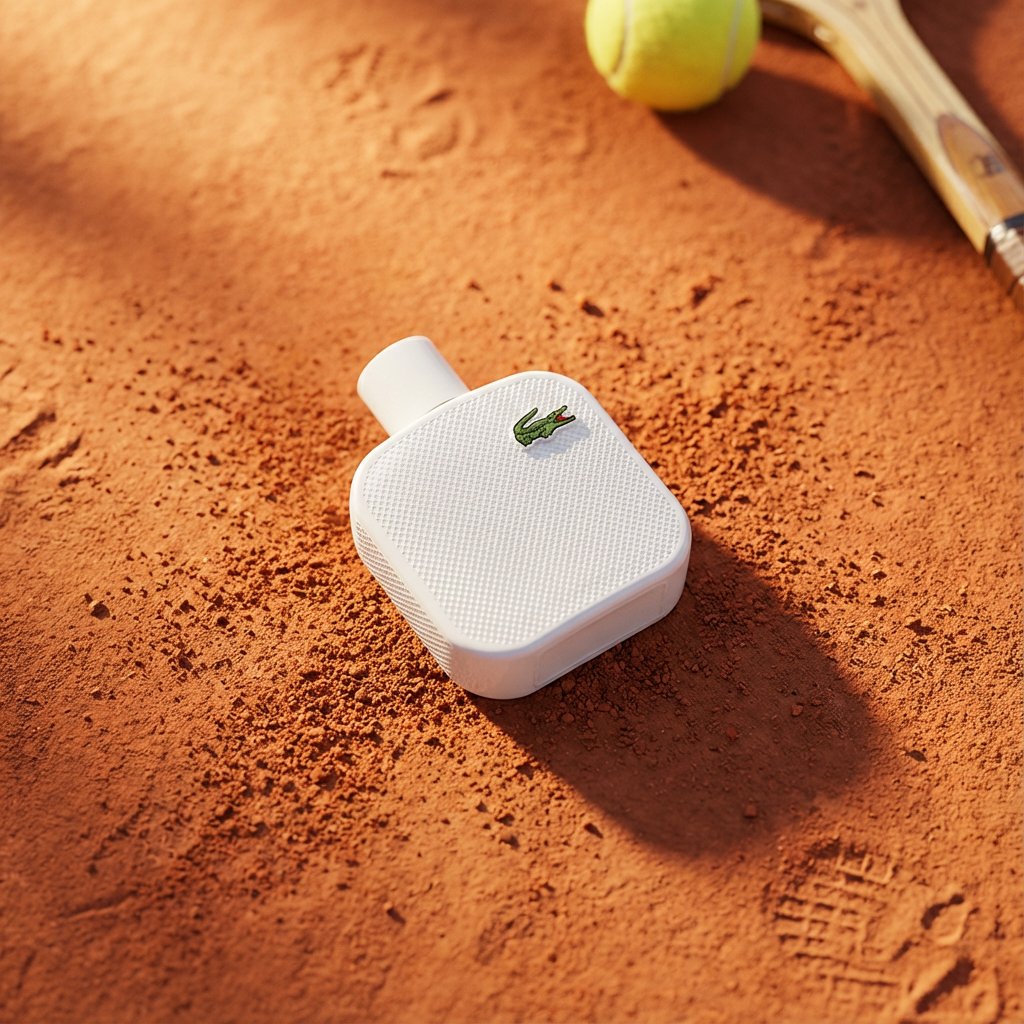 高端编辑照片，Nano Banana Pro产品置于纹理表面