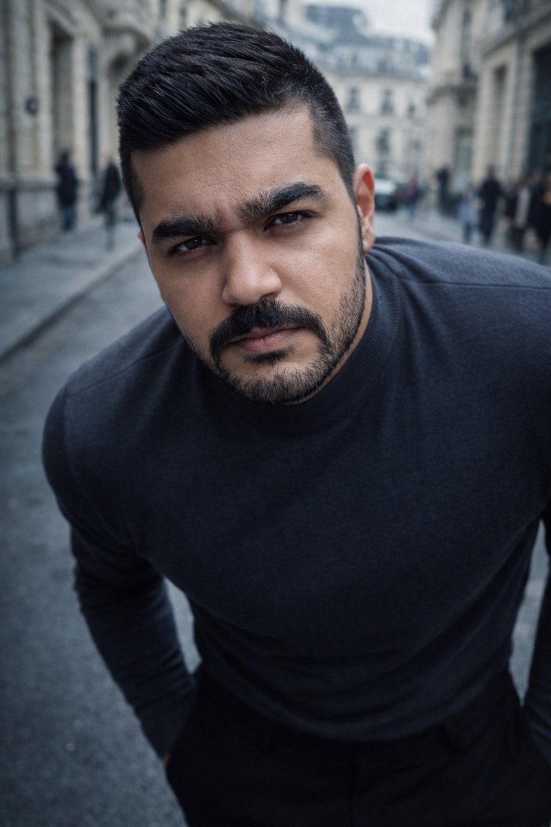 时尚编辑形象男性