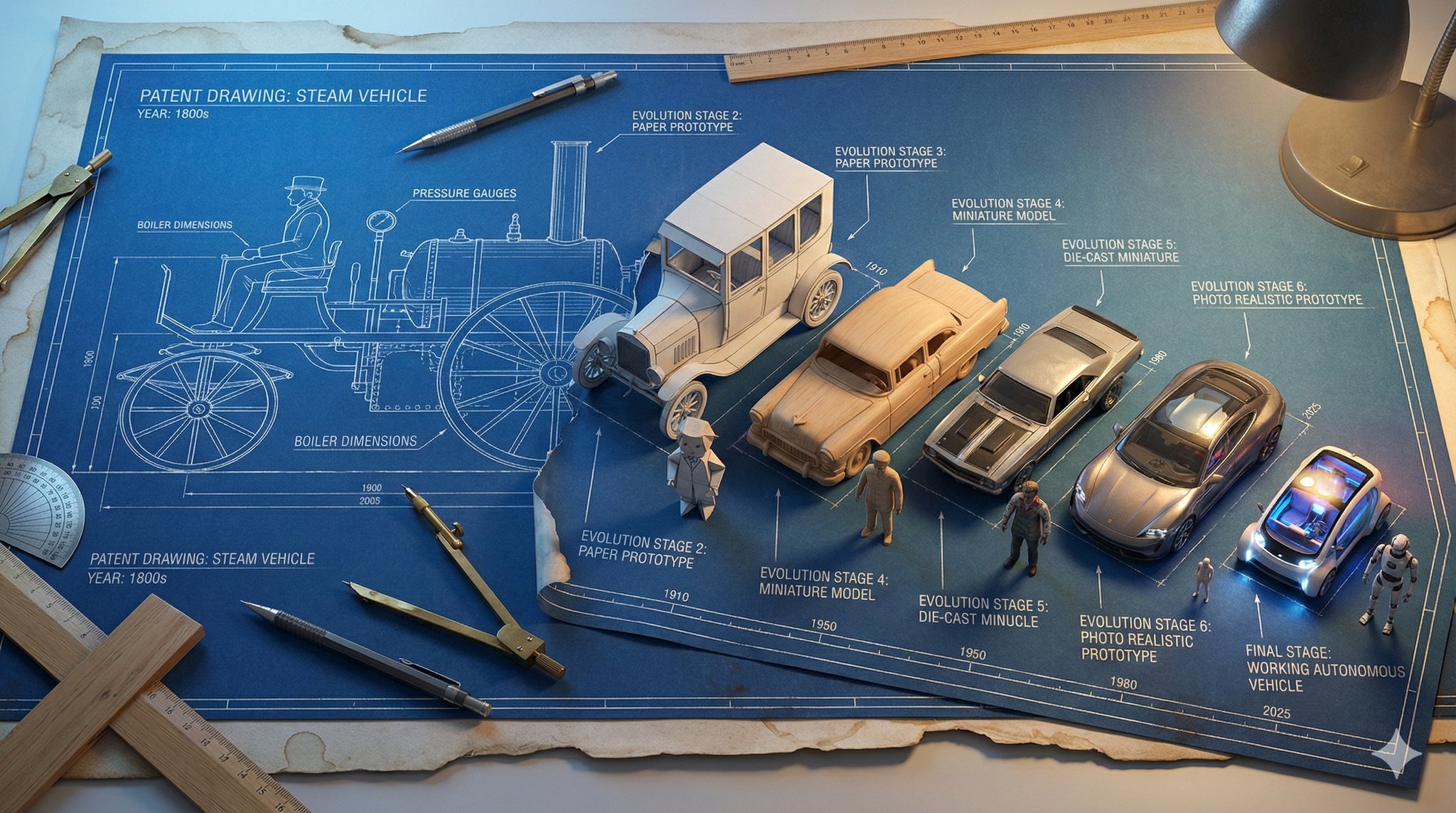 历史蓝图演变图