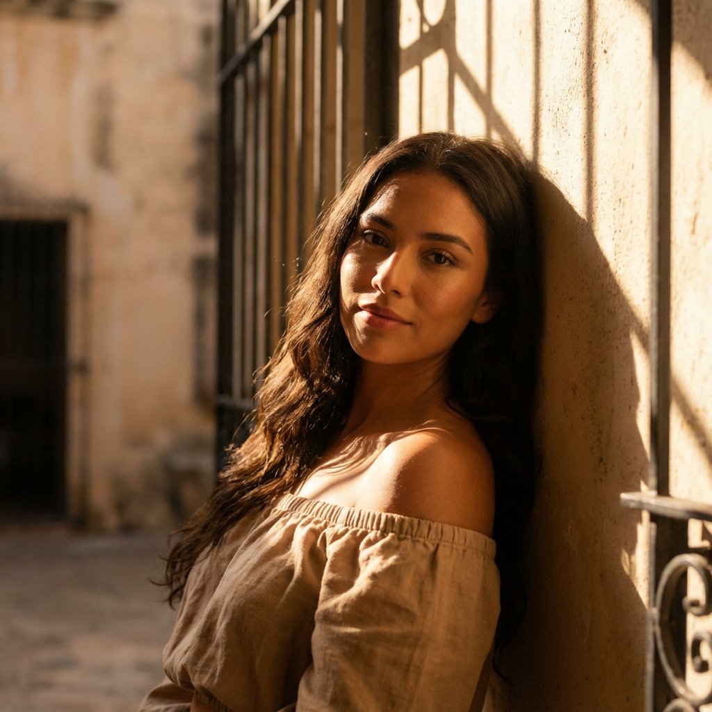 Gemini Nano Banana Pro - 年轻拉丁美洲女性