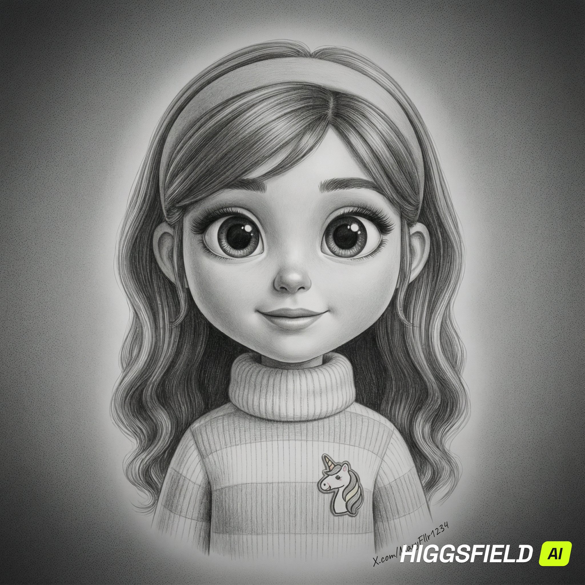 超现实主义铅笔素描