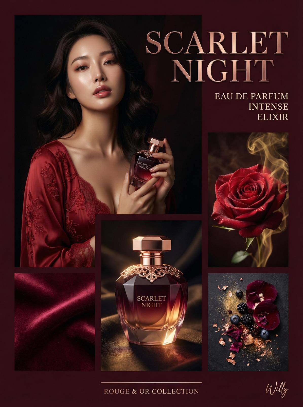 Gemini Nano Banana pro 编辑部香氛广告