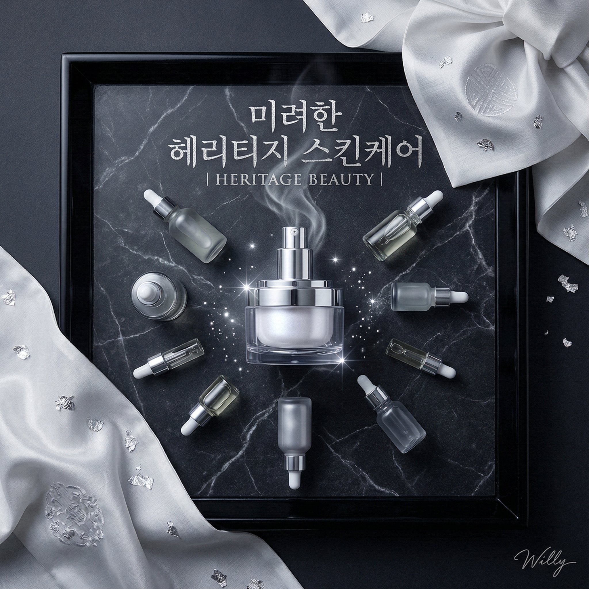 韩国奢华护肤广告