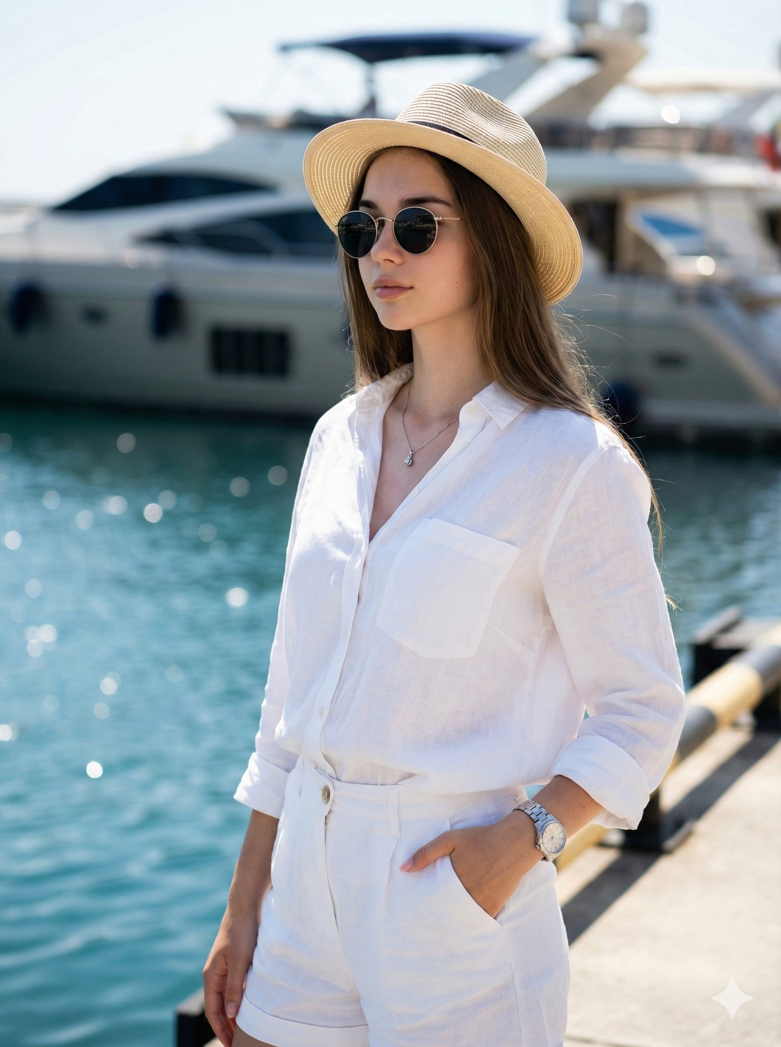 豪华码头夏日时尚