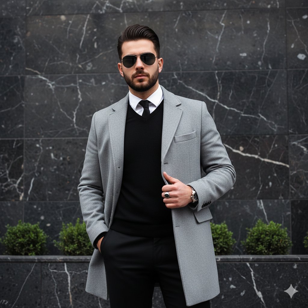 现代奢华时尚肖像