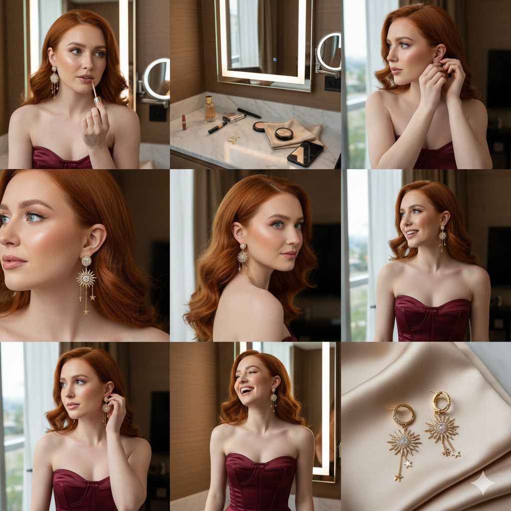 现代奢华室内时尚摄影