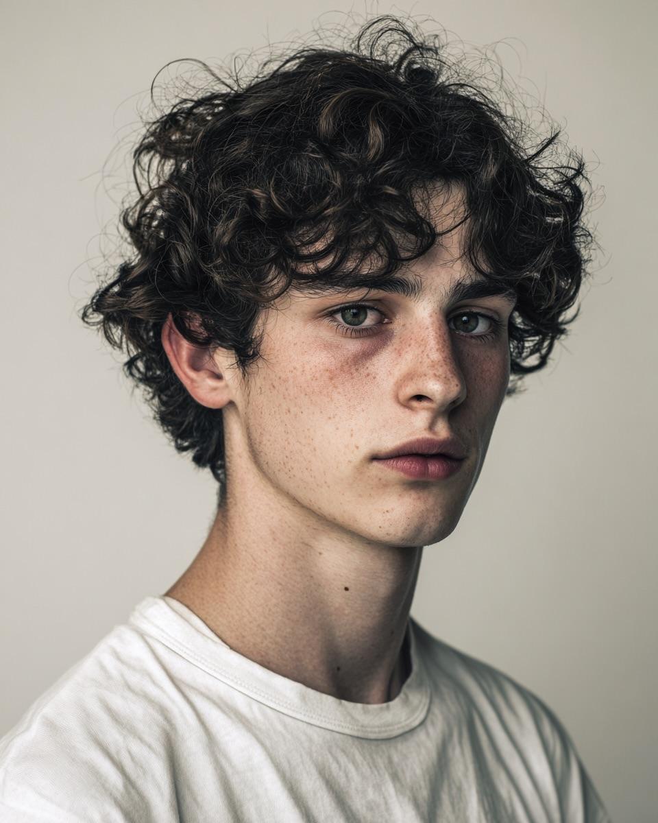 现代简约时尚肖像