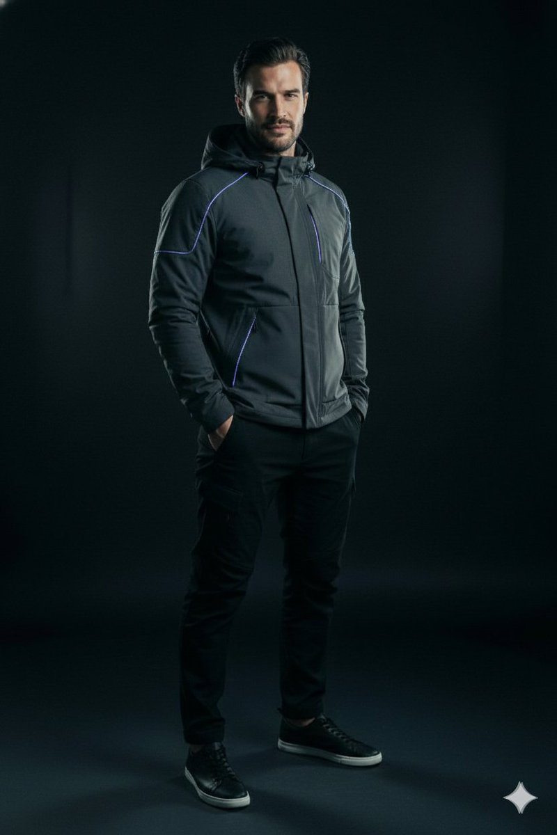 现代科技感人物肖像