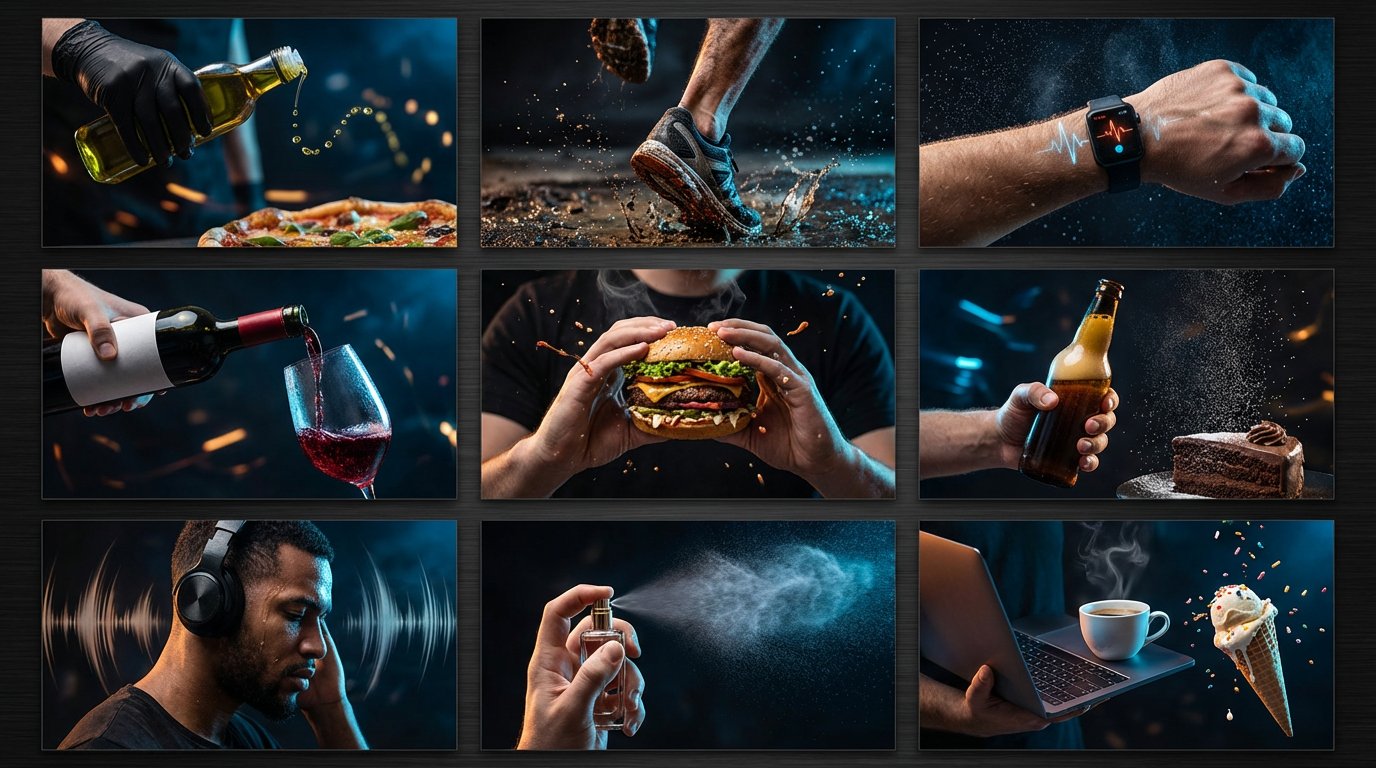 现代都市生活产品展示