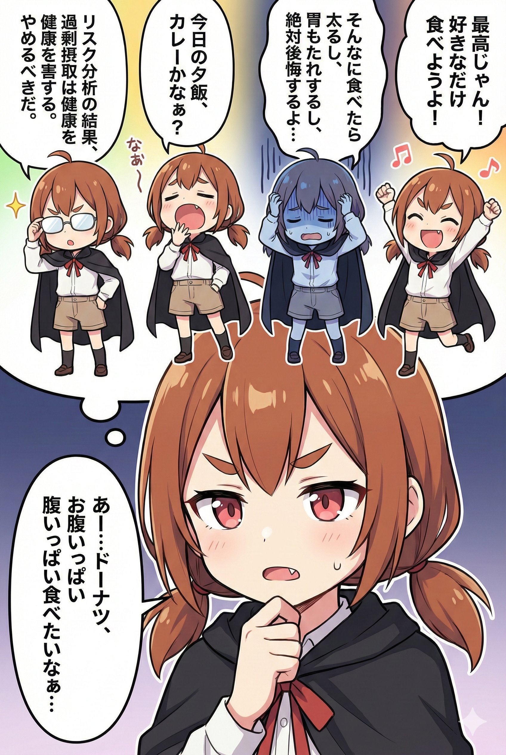 Nano Banana Pro中的角色脑内会议