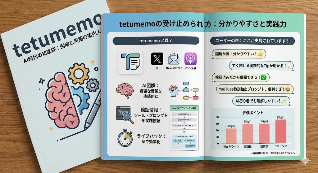 Nano Banana ProでプロフURLをインフォグラフィック雑誌に