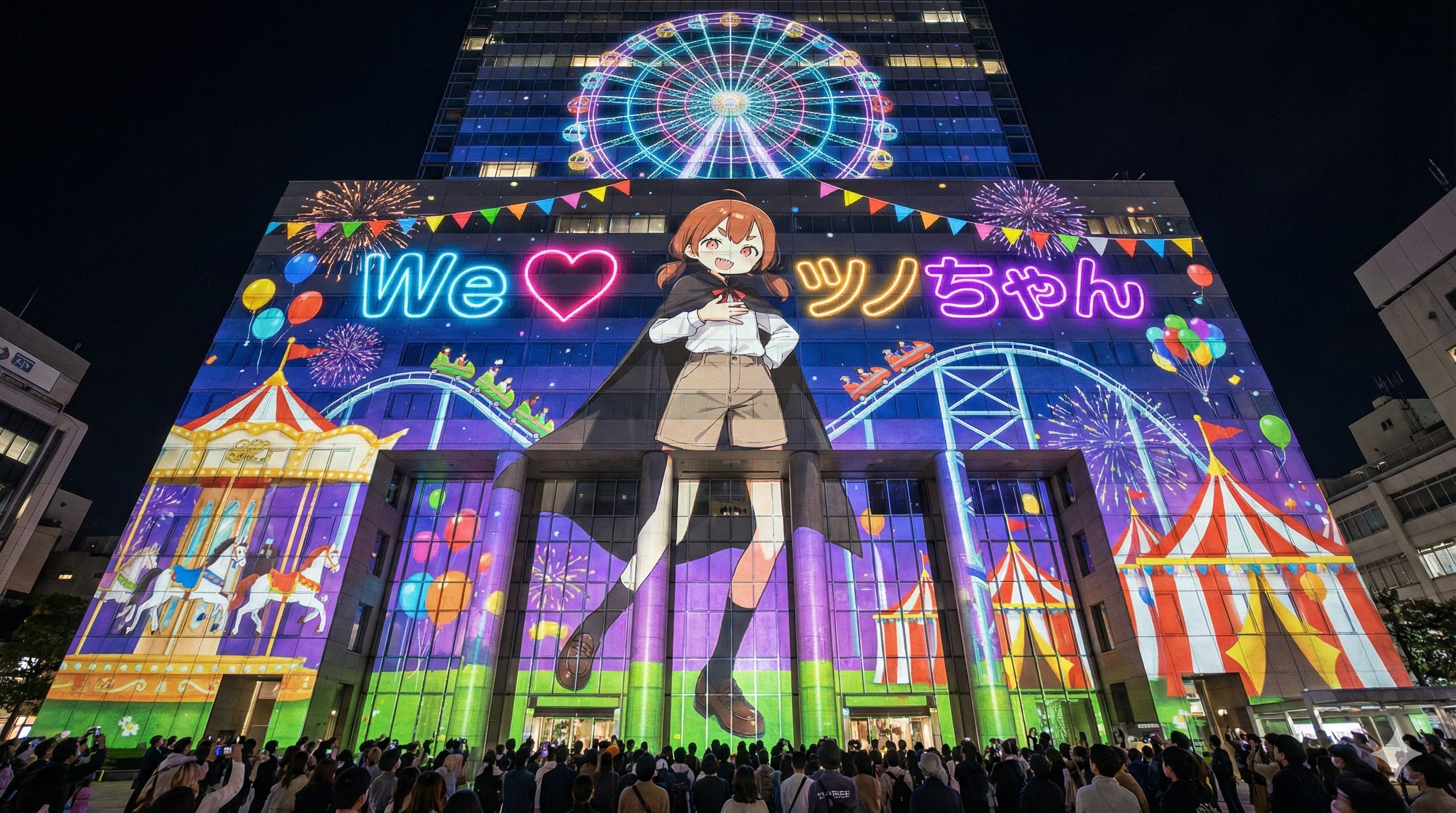 Nano Banana Pro投影映射展示