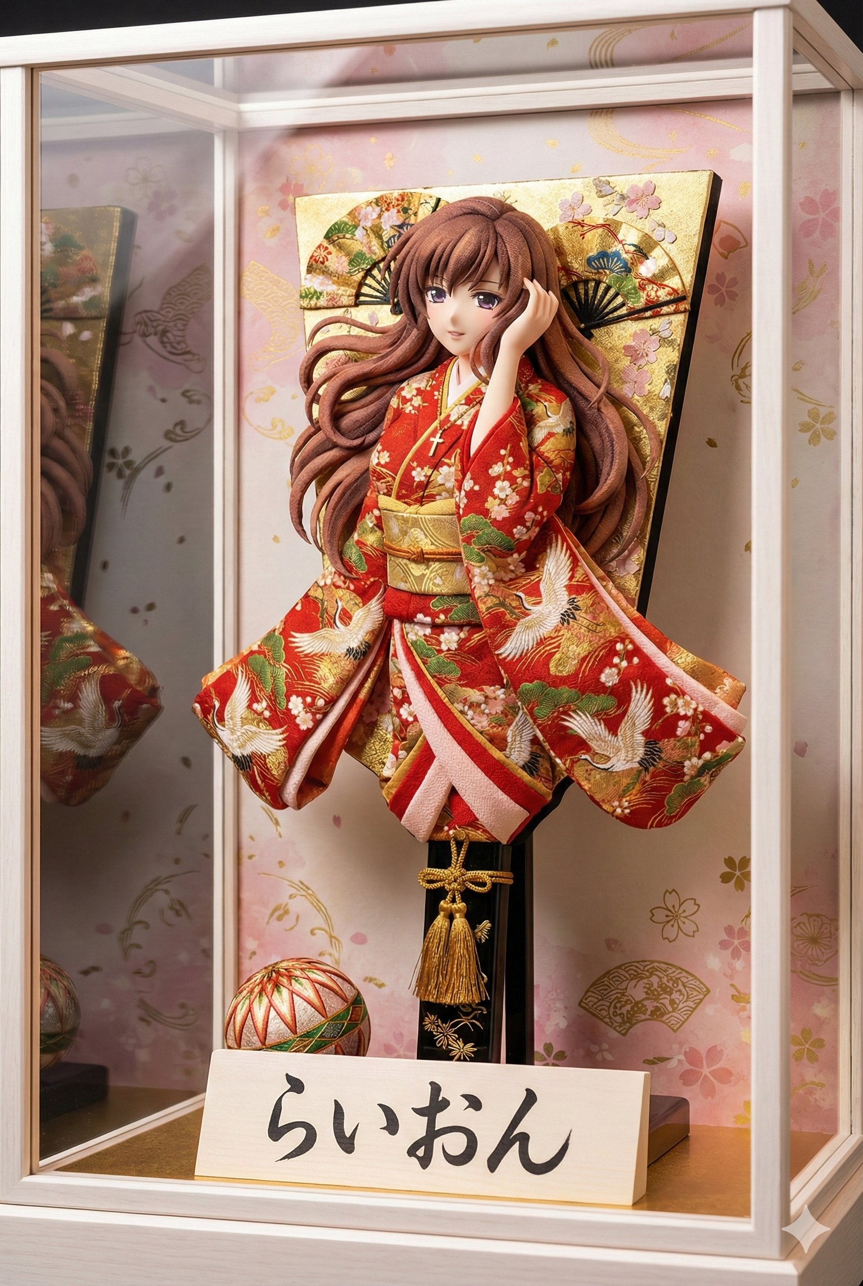 Nano Banana Pro立体羽子板