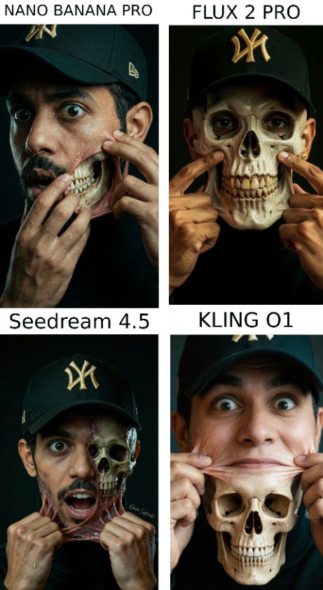 纳米香蕉Pro VS 克林O1 VS 种梦4.5 VS 流光2Pro