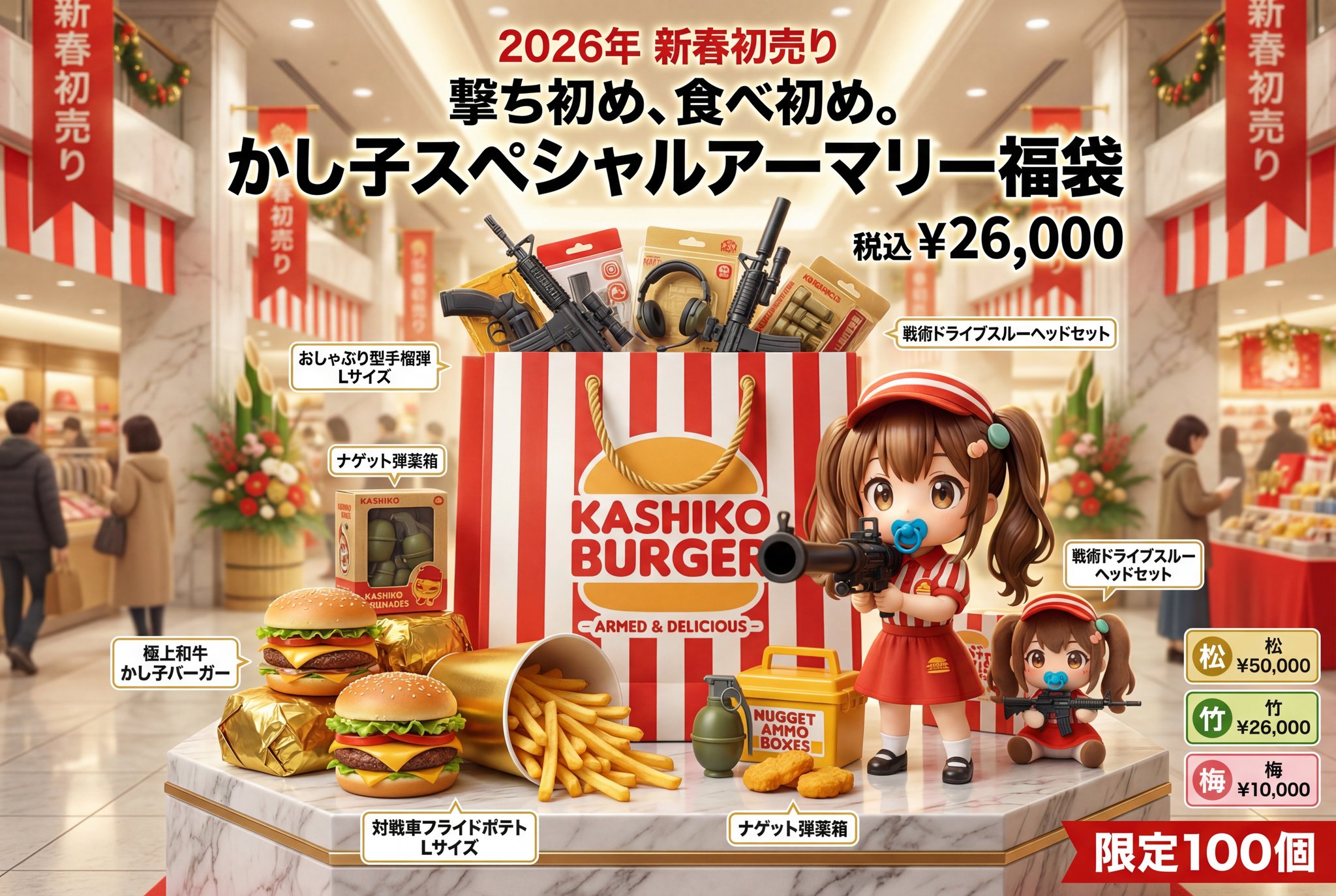 NanoBananaPro 福袋广告视觉生成提示