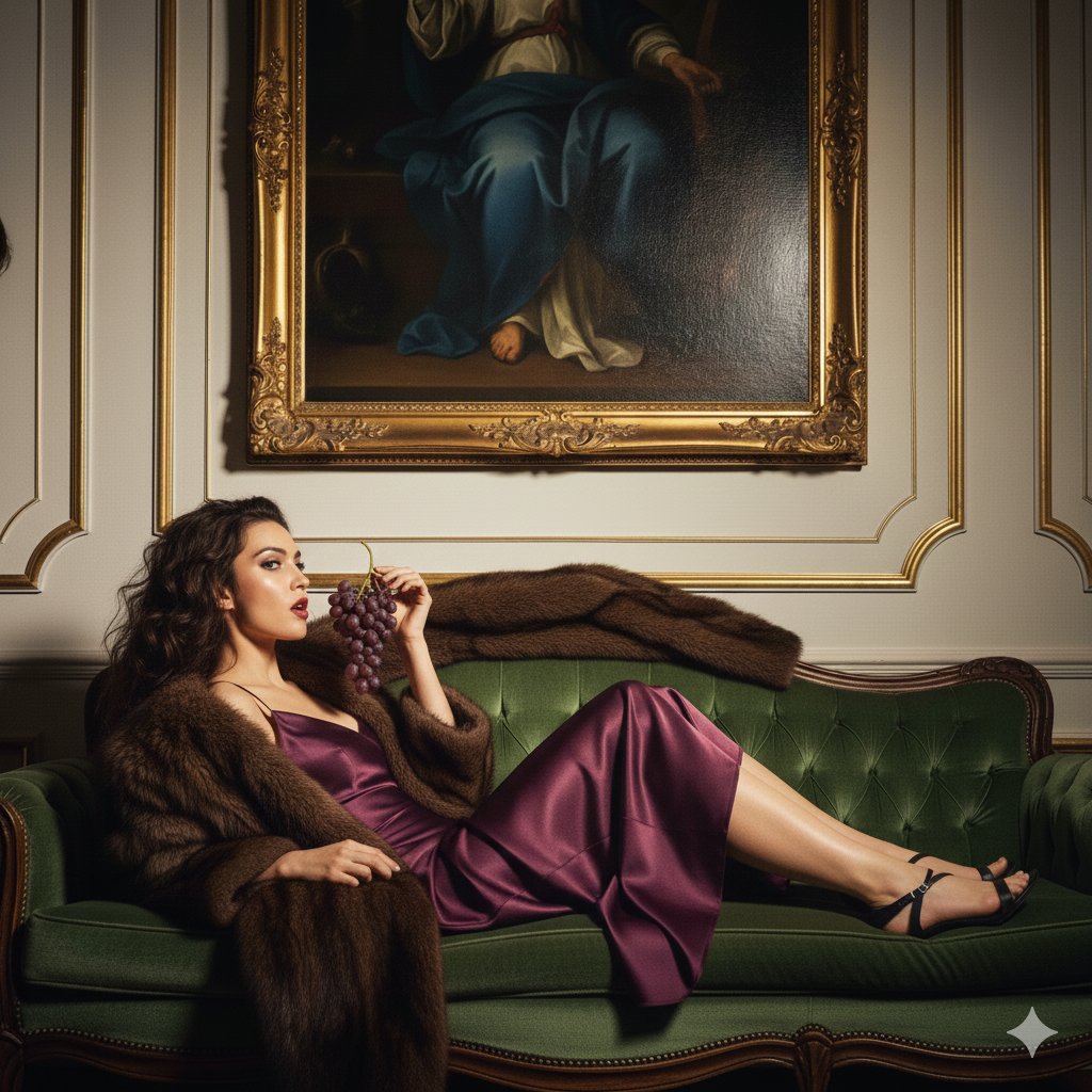 奢华巴洛克风格室内场景