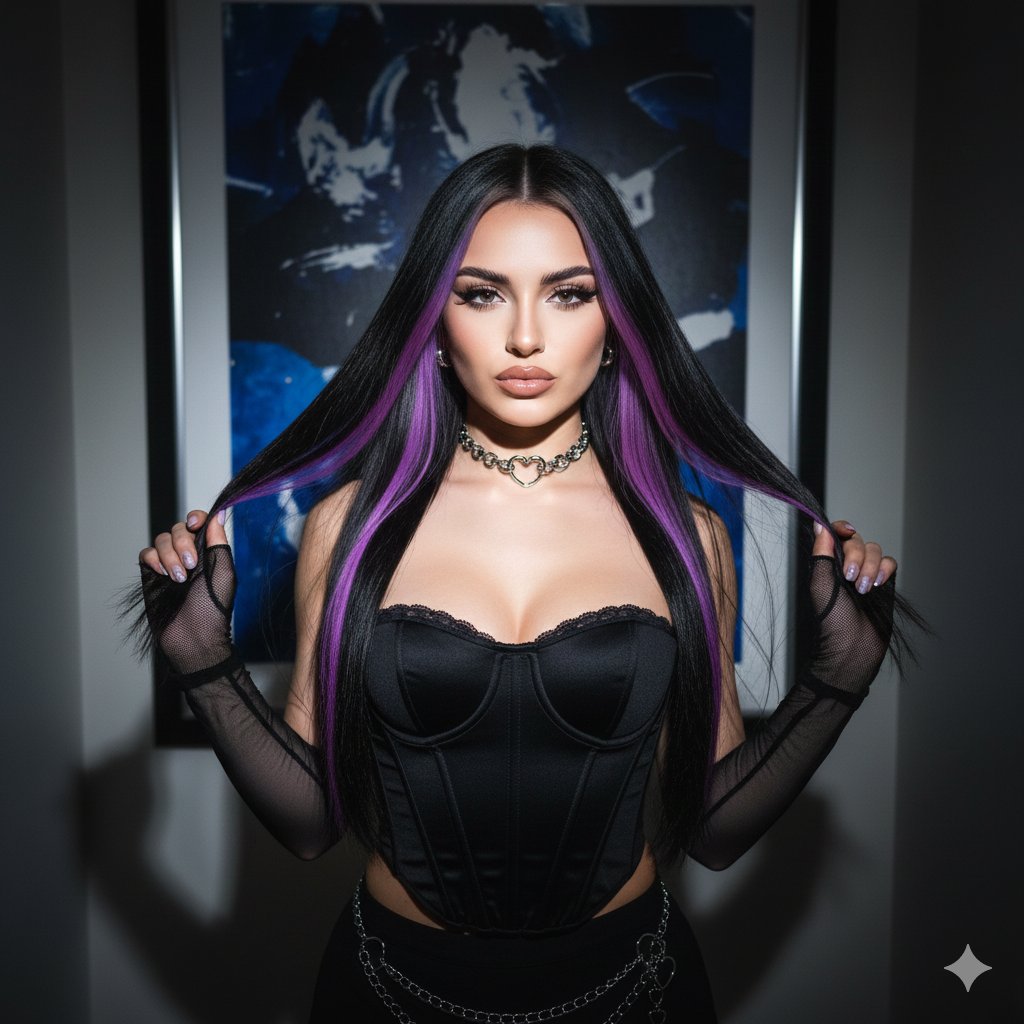 Gemini Nano Banana Pro - 年轻女性肖像