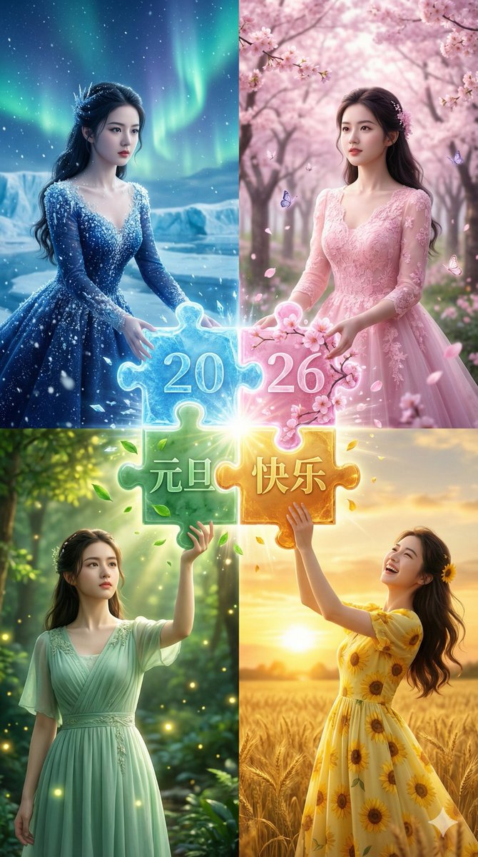 四季拼图-迎接2026