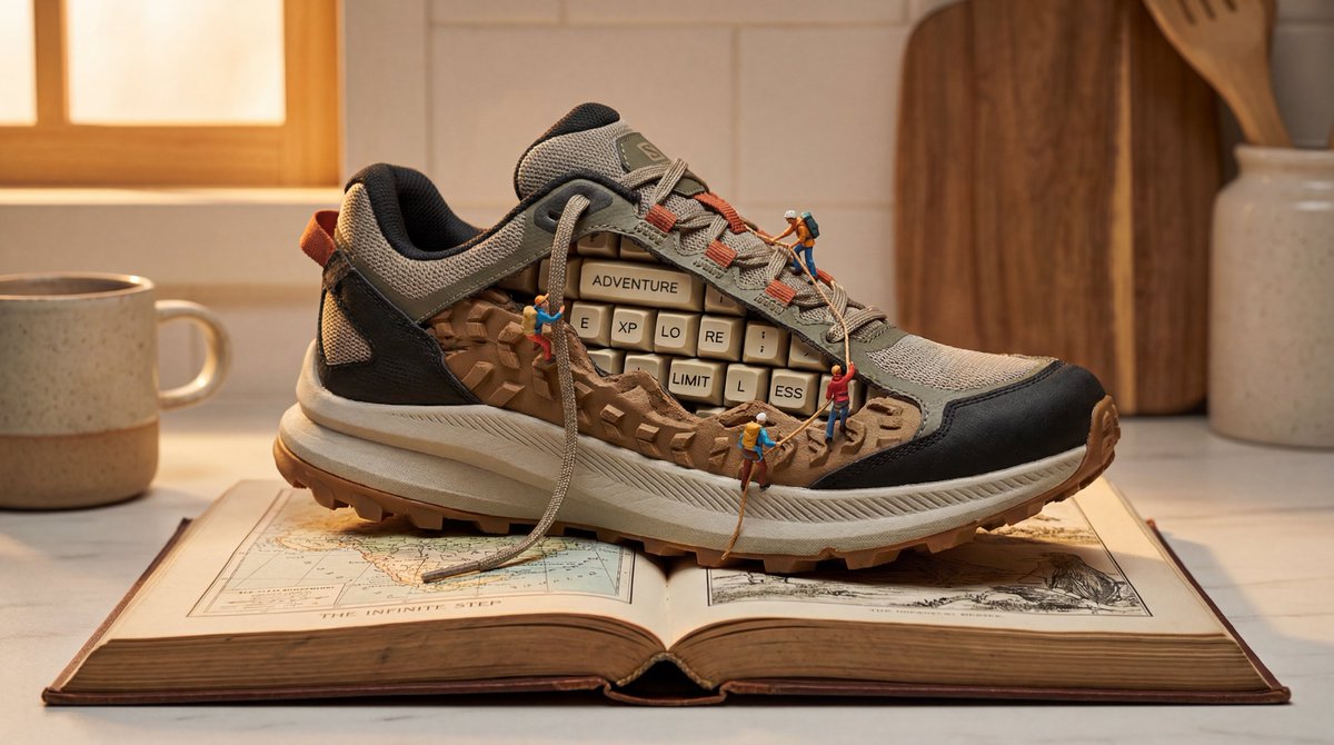 鞋子和微缩景观